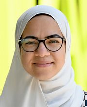 The picture shows IAB researcher Dr. Maye Ehab.